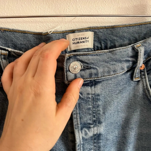 Citizens of Humanity Sacha High-Rise Wide-Leg Jeans, size 33 - Picture 2 of 7